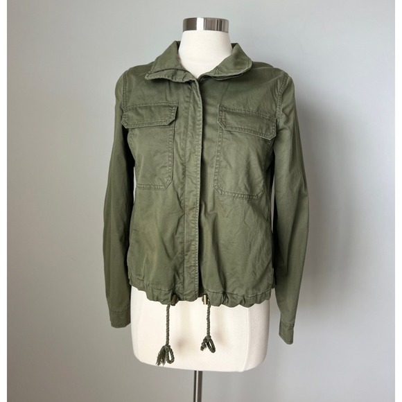 Banana Republic Women Utility Flight Jacket Size XS‎ - Picture 2 of 13